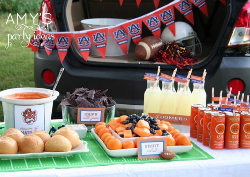 Tailgate Party Decorating Ideas