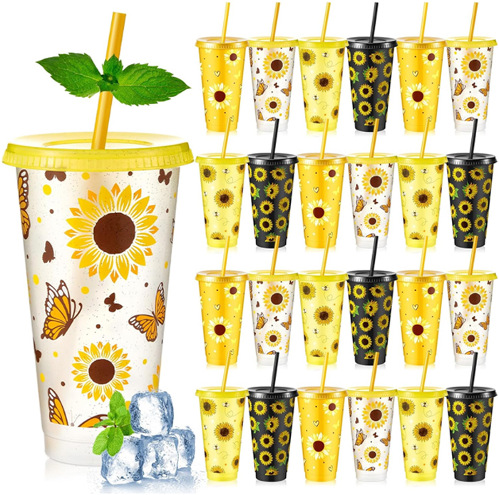 Sunflower cups