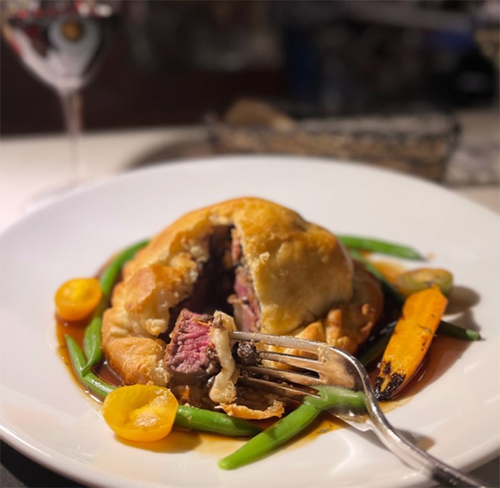 Beef Wellington Bistro 218