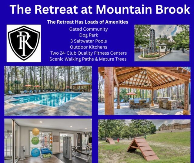 Hey Birmingham! 👋 Looking for a place that feels like home the moment you walk in?

Welcome to The Retreat at Mountain Brook – where spacious living meets resort-style vibes!

We’ve got roomy 1-, 2-, and 3-bedroom apartments and townhomes with all the modern touches you’ll love.
✨ Think saltwater pools (yep, three of them!), outdoor kitchens, two 24-hour fitness centers, and beautifully landscaped grounds that make every day feel like a getaway.
🐶 Got pets? We’re totally pet-friendly with a leash-free dog park and fun “yappy hours” for your furry besties.

And the location? Just 10–15 minutes from downtown Birmingham, UAB, Avondale, and some of the best parks around.

Come see why The Retreat at Mountain Brook is more than just a place to live – it’s a lifestyle.

The Retreat at Mountain Brook
1600 Sharpsburg Circle
Birmingham AL. 35213
205-627-4404

📍 Schedule your tour or Apply at: https://retreatatmountainbrook.net/
TS.
